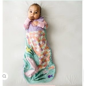 Little Sleepies Sleepy Bag in Mermaid Costume Print